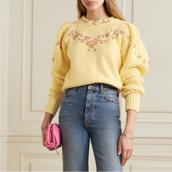 LOVESHACKFANCY Embroidered Sweater - Picture 8 of 16